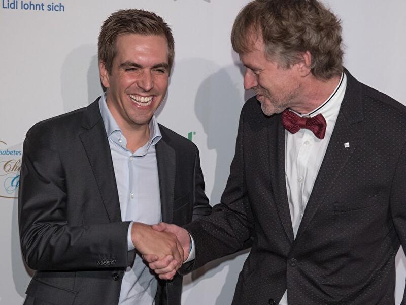 Philipp Lahm und Karsten Milek