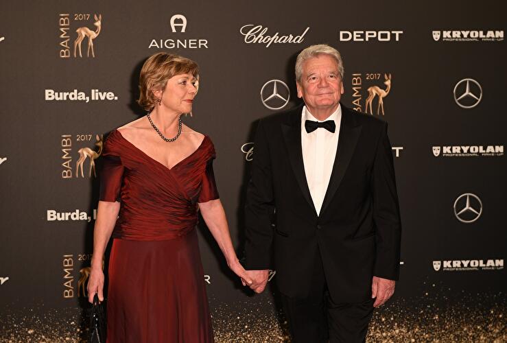 Joachim Gauck und Daniela Schadt