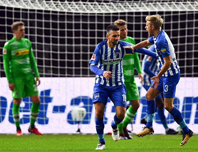 Hertha verliert gegen Mönchengladbach