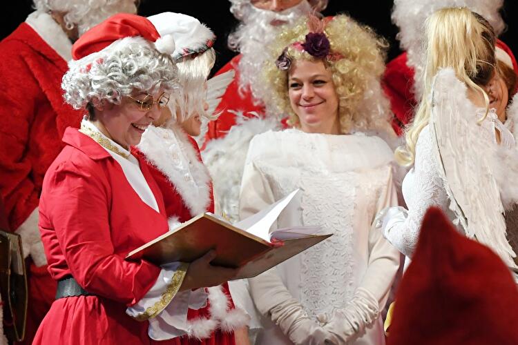 Vollversammlung der studentischen Weihnachtsleute