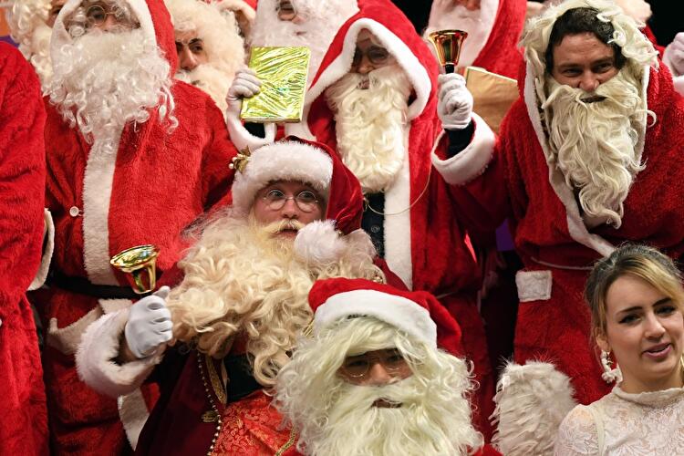 Vollversammlung der studentischen Weihnachtsleute