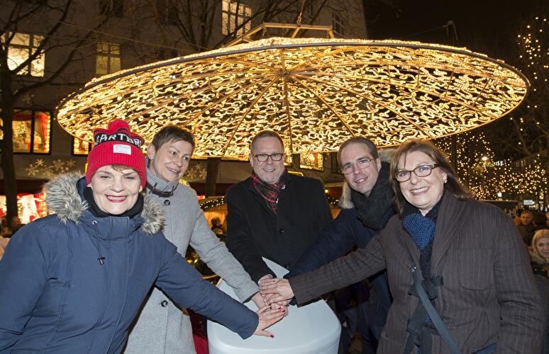 Weihnachtslichter am Ku'damm