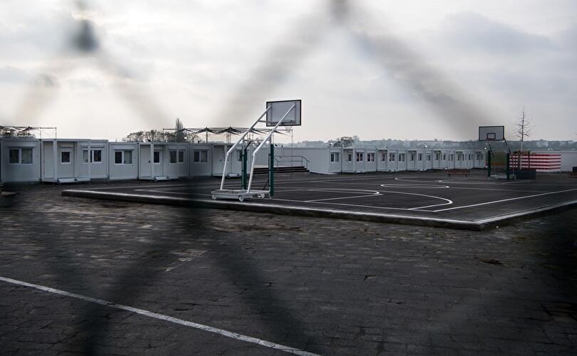Neue Flüchtlingsunterkünfte in Tempelhof