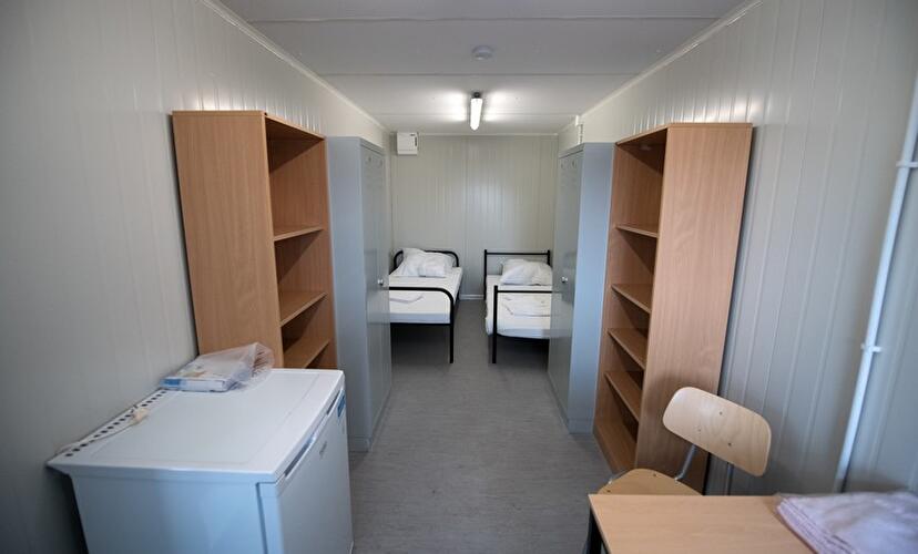 Neue Flüchtlingsunterkünfte in Tempelhof