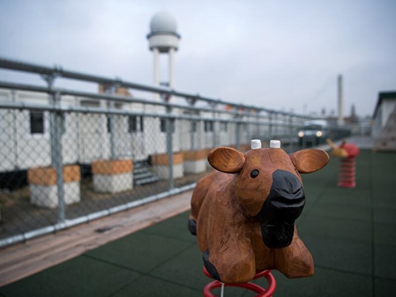 Neue Flüchtlingsunterkünfte in Tempelhof