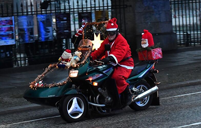 Christmas Biketour des Vereins «Santa Claus on Road»