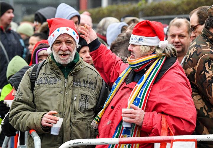 Frank Zanders Weihnachtsfeier für Obdachlose 2017