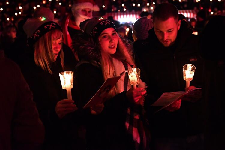 Weihnachtssingen bei Union 2017