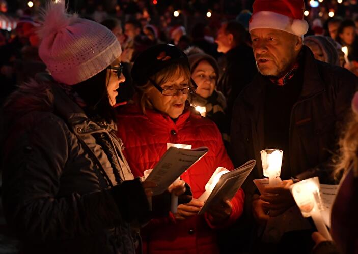 Weihnachtssingen bei Union 2017