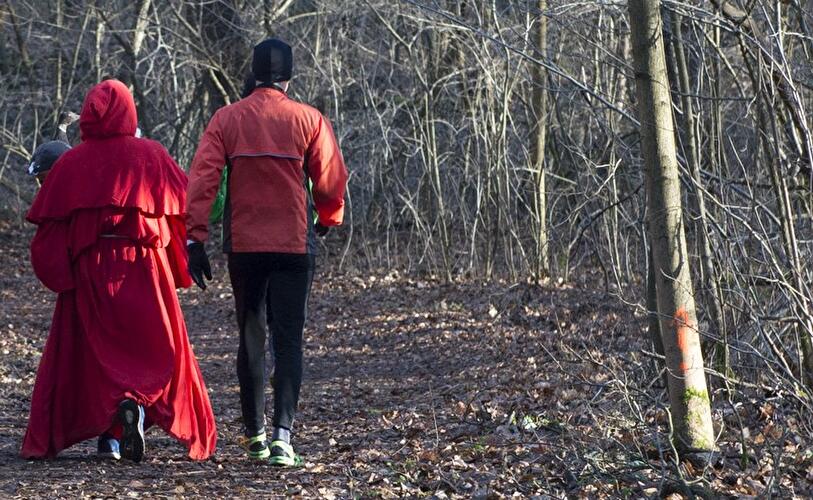 Gänsebraten-Verdauungslaufen im Grunewald 2017