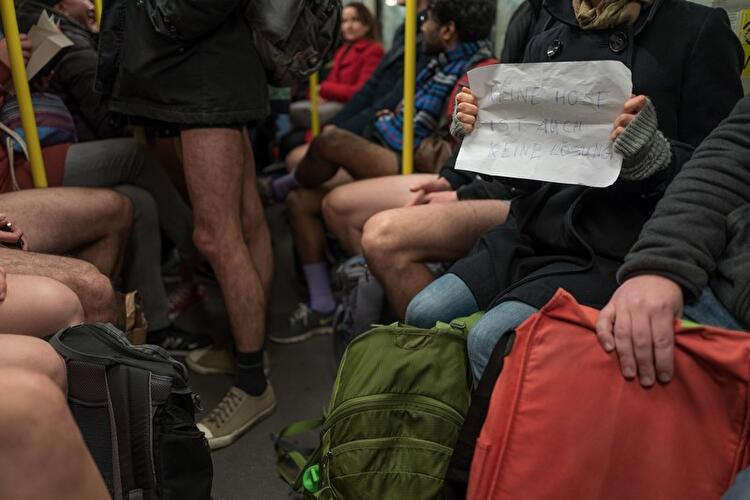 No Pants Subway Ride 2018