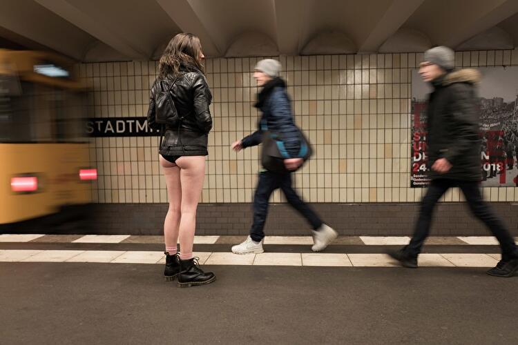 No Pants Subway Ride 2018