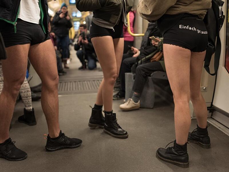 No Pants Subway Ride 2018