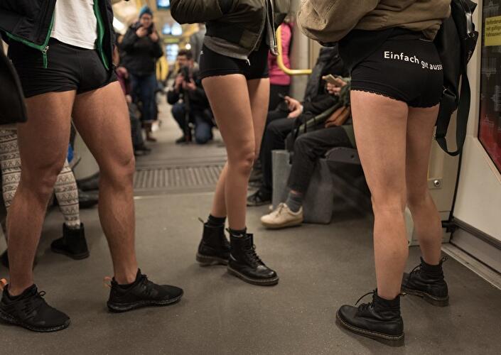 No Pants Subway Ride 2018