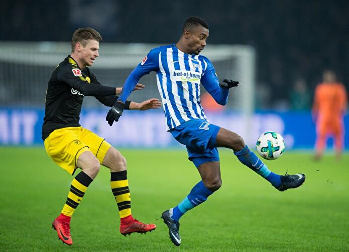 Salomon Kalou und Lukasz Piszczek
