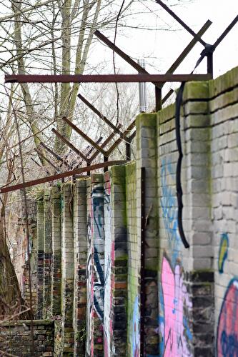 Achtzig Meter Berliner Mauer