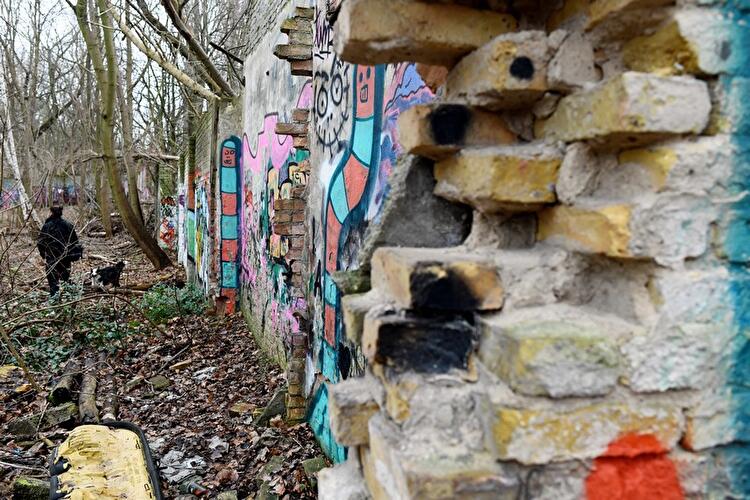 Achtzig Meter Berliner Mauer