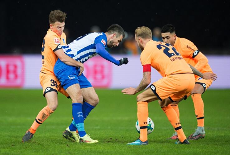 Hertha und Hoffenheim trennen sich 1:1
