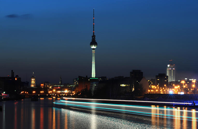 Sonnenuntergänge in Berlin