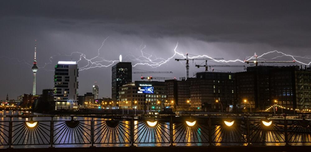 Gewitter über Berlin