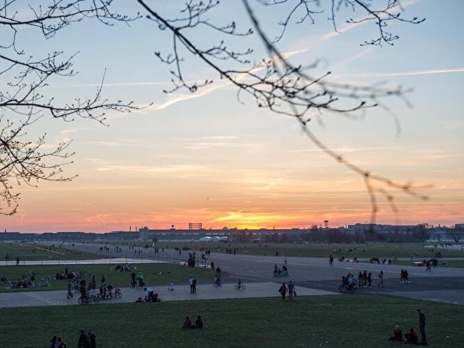 Sonnenuntergänge in Berlin