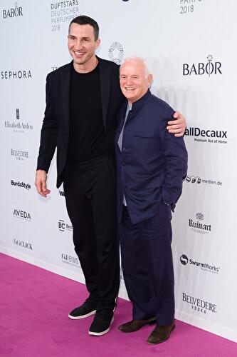 Wladimir Klitschko und Werner Baldessarini