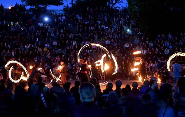 Walpurgisnacht im Mauerpark 2018