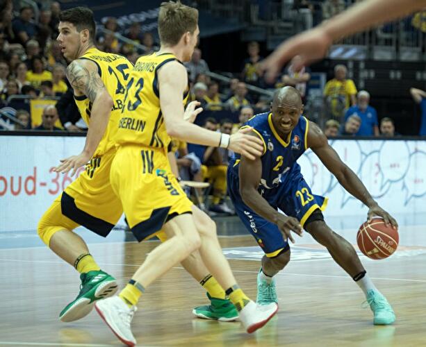 Rickey Paulding, Bogdan Radosavljevic und Marius Grigonis