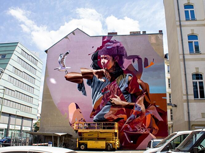 Telmo Miel + James Bullough - Berlin Mural Fest