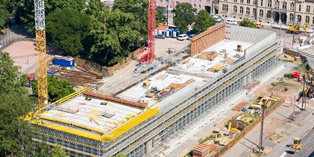 Bauhaus-Museum Dessau nimmt Gestalt an