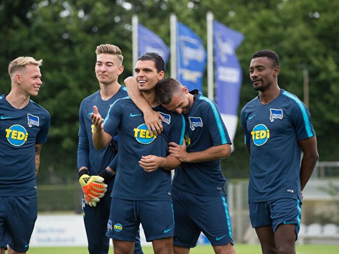 Herthas Mannschaft