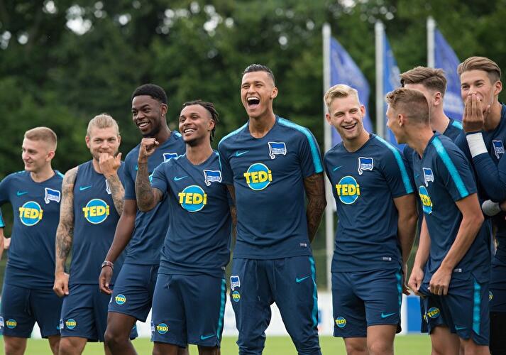 Gute Laune zum Trainingsauftakt