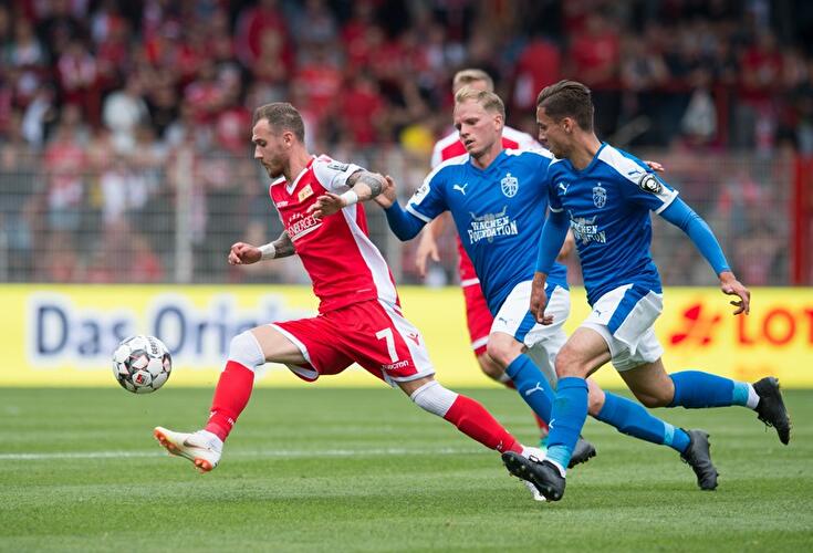 Marcel Hartel, Justin Schau und Rene Eckardt