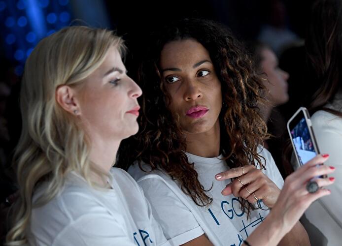 Tanja Bülter und Annabelle Mandeng