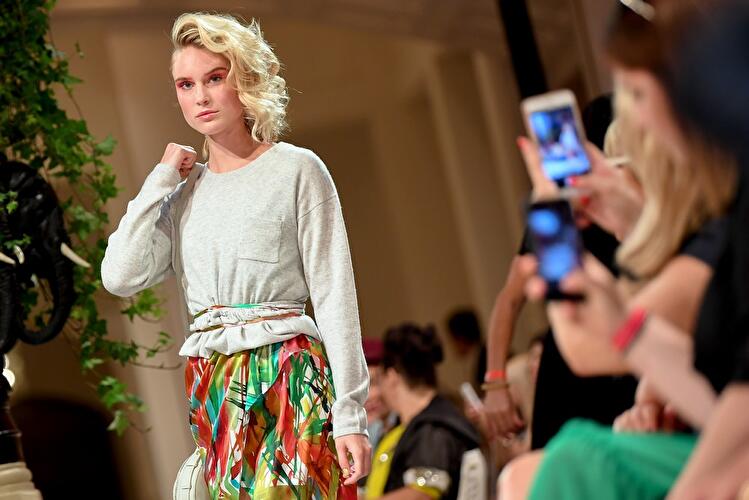 Auf dem Catwalk