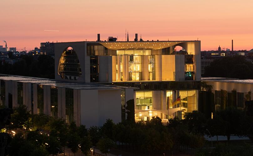 Sonnenuntergänge in Berlin