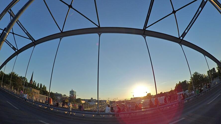 Sonnenuntergänge in Berlin