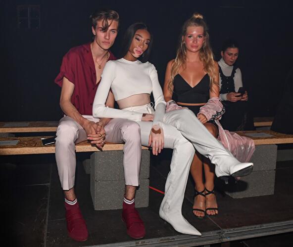 Lucky Blue Smith, Winnie Harlow und Lottie Moss
