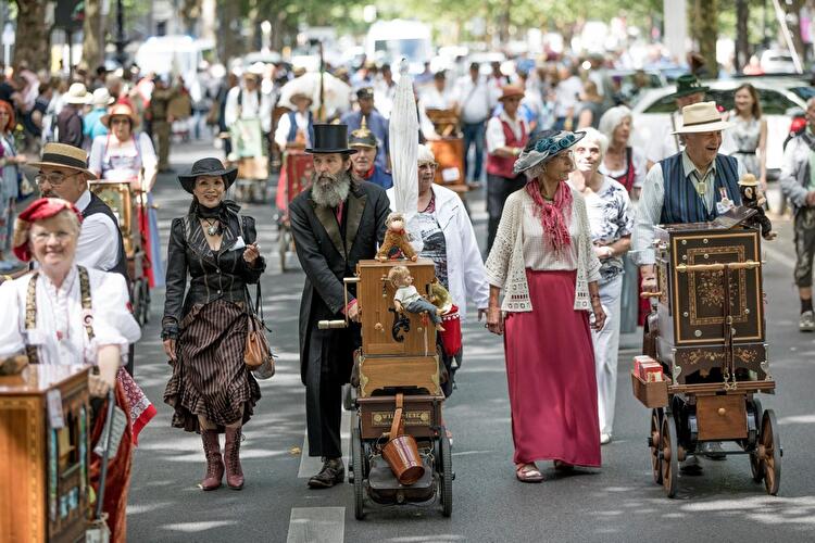 Mobile Drehorgeln