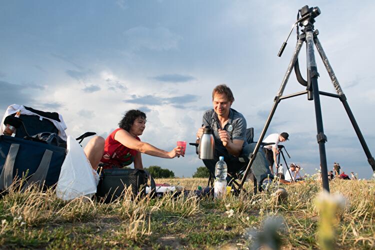 Totale Mondfinsternis in Berlin