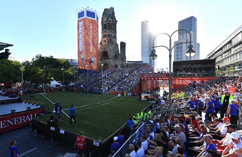 Europäische Meile zur Leichtathletik-EM