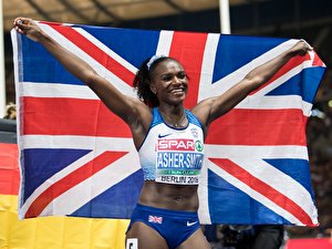 100 m Sprint der Frauen: Dina Asher-Smith