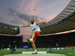 Kugelstoßen der Männer: Michal Haratyk