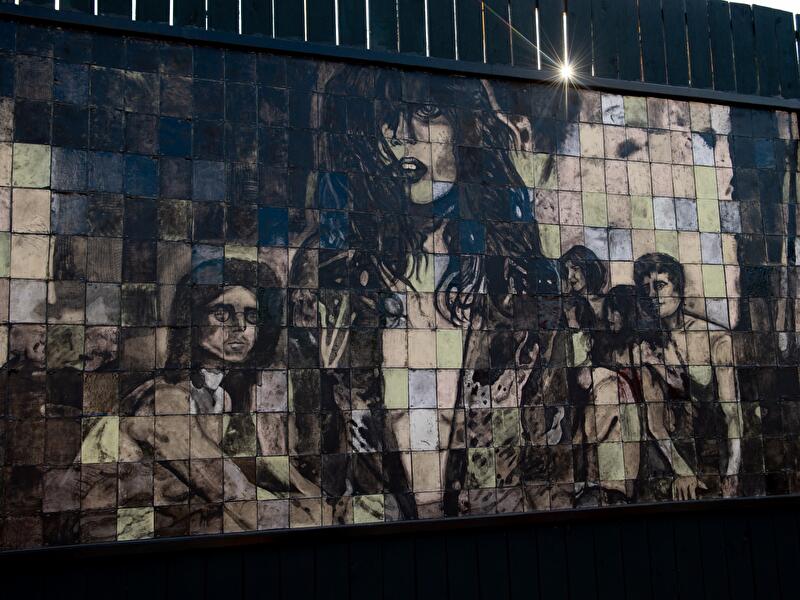 Fariba Lenzens Riesen-Tattoo