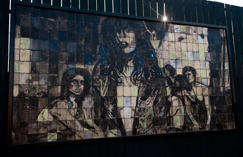 Fariba Lenzens Riesen-Tattoo