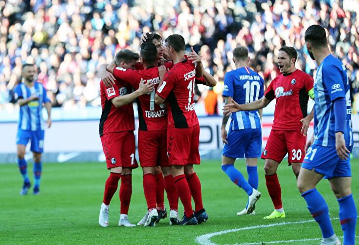 Hertha und Freiburg trennen sich 1:1