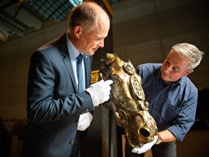 2000 Jahre alter Pferdekopf