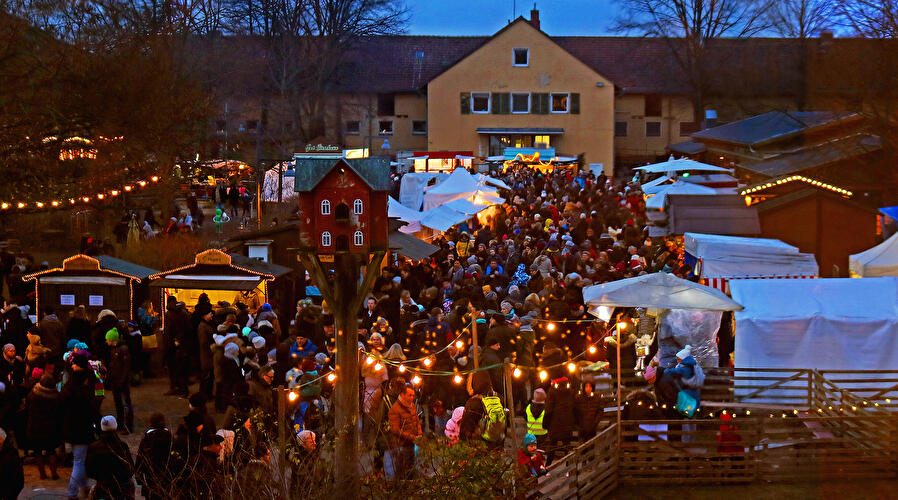 Weihnachtsmarkt an der Domäne Dahlem