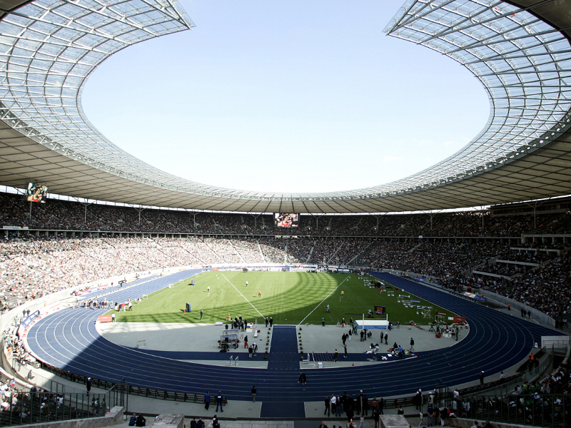 The Berlin Olympic Stadium during the ISTAF