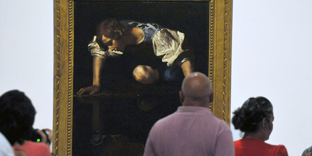 Narcissus (Narziss) von Caravaggio